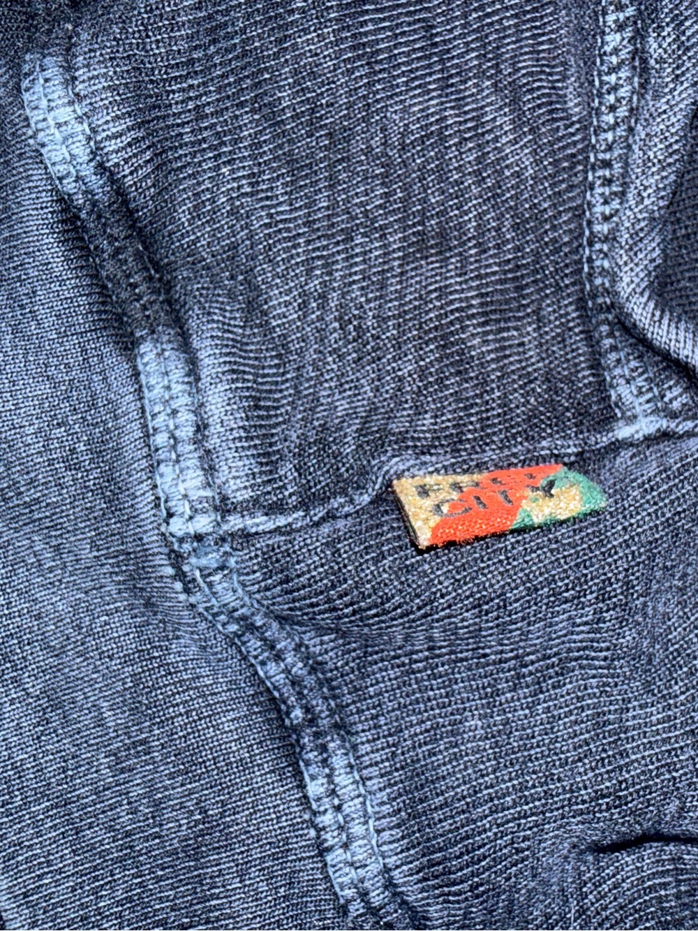 FREECITY Superfluff Lux Vintagebath Zip Hoodie - Space Dust 2/M - Picture 5 of 11